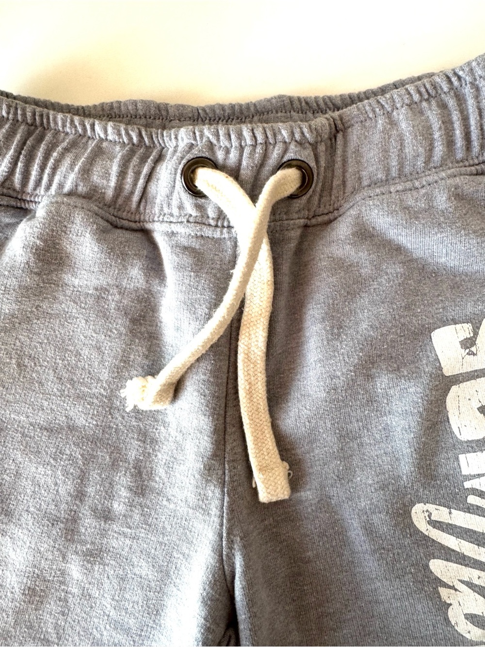 Cat & Jack Gray Athletic Drawstring Shorts with 'SUMMER' Graphic - Picture 4 of 5